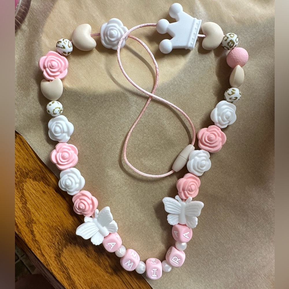 Teething Baby Girl’s Necklace